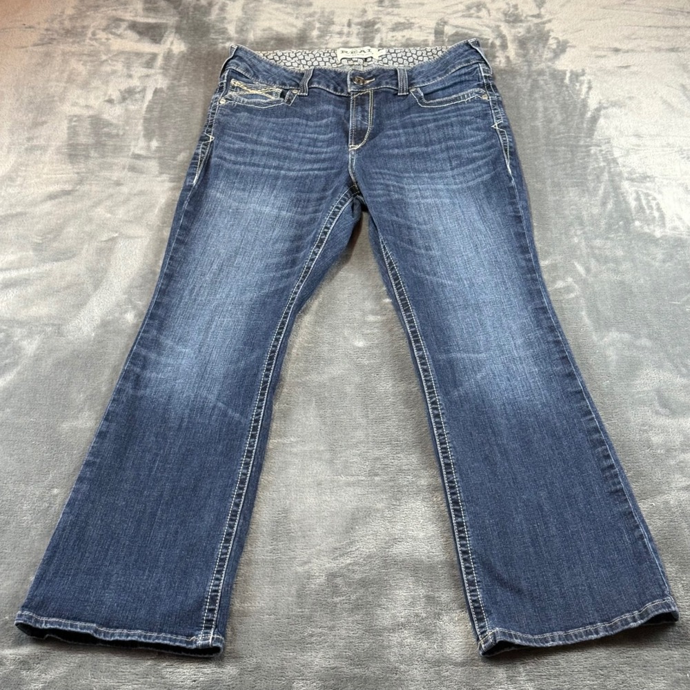 Ariat REAL Lexie Missouri Bootcut Jeans Womens 33R Mid Rise Stretch 10041059